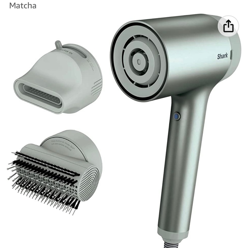 Shark HyperAIR Fast-Drying Hair Blow Dryer with IQ 2-in-1 Concentrator